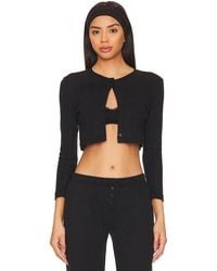 Cou Cou Intimates - The Cropped Cardi - Lyst