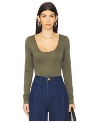 GOOD AMERICAN - Sculpting Scoop Long Sleeve Body - Lyst