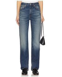 GRLFRND - Sara Super High Rise Straight Jeans En Color Azul Talla (También En 24, 25, 26, 27, 28, 29) - Lyst