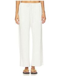 Leset - Lauren Crop Drawstring Pant - Lyst