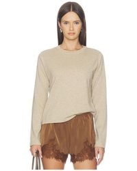 Rails - Cotton Cashmere Long Sleeve Tee - Lyst