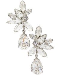 Jennifer Behr - Pendientes Raelynn En Color Plateado Metálico Talla En - Lyst