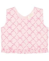 LoveShackFancy - Baby Nue Top - Lyst