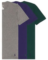 Polo Ralph Lauren - Classic Fit Cotton 3 Pack Undershirt - Lyst