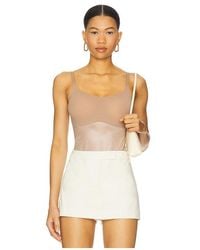 Spanx - Shape Invisible Cami Thong Bodysuit - Lyst