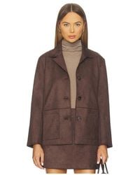 Elodie the Label - Elodie Hayes Faux Suede Jacket - Lyst