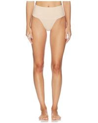 Spanx - Supersmooth Undie-Tectable Cotton Thong - Lyst