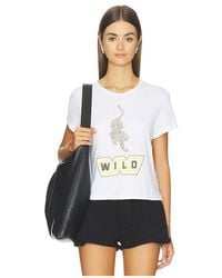 RE/DONE - 1950S Boxy Tee Wild - Lyst