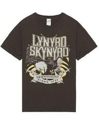 Junk Food - Camiseta Lynyrd Skynyrd Since 1974 En Color Marrón Talla En - Lyst