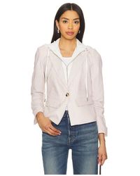 Central Park West - Gestreifter Blazer Mit Dickey-Einsatz Alina - Lyst