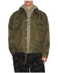 Brain Dead - Cropped Chore Jacket - Lyst