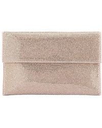 OLGA BERG - Cara Crystal Envelope Clutch - Lyst