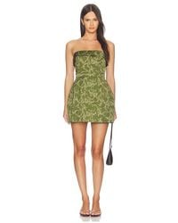 Amanda Uprichard - Avalee Skort Romper - Lyst