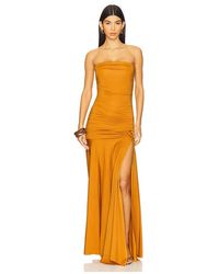 Maygel Coronel - Maxivestido Lemeitre En Talla En - Lyst