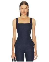 GRLFRND - Valentina Corset En Color Azul Talla (También En S, Xs, Xl) - Lyst