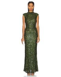 fitted lace wedding dress Camila Coelho Yellow 'Dia' Maxi Dress Size S – Mine & Yours