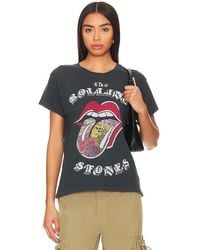 Daydreamer - Rolling Stones Ticket Fill Tongue Tour Tee - Lyst