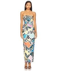 MILLY - Orion Oasis Jacquard Dress - Lyst