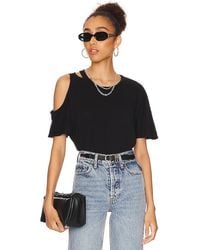 Michael Lauren - Verdugo Crew Neck Tee With Cutout - Lyst