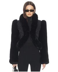 AFRM - Daya Faux Fur Jacket - Lyst