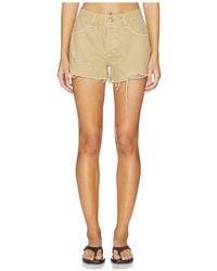 Free People - Now Or Never Denim Short - Lyst