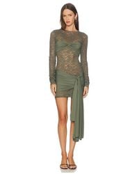 Lioness - Minivestido Midnight En Color Verde Oliva Talla (También En M, S, Xl, Xs, Xxs) - Lyst