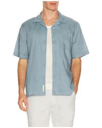 Onia - Air Linen Convertible Vacation Shirt - Lyst