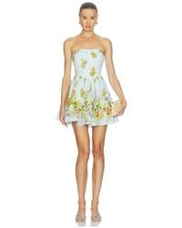 Hemant & Nandita - Off-Shoulder Short Dress - Lyst