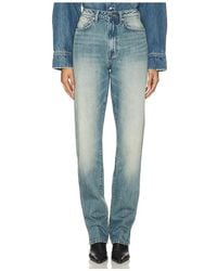 GRLFRND - Sara Super High-Rise Straight Jeans - Lyst