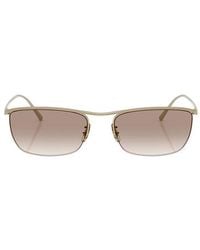 Oliver Peoples - Aviator Sunglasses - Lyst