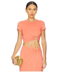 GOOD AMERICAN - Stretch Jersey Top - Lyst