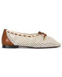 Madewell - Sage Fishnet Ballet Flat - Lyst
