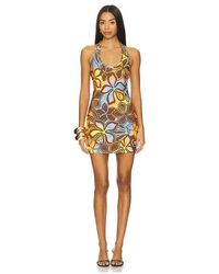 Kulani Kinis - Halter Mini Dress - Lyst