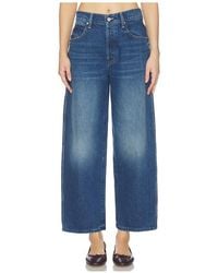 Mother - The Delinquent Button Ankle Jeans - Lyst