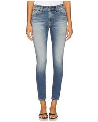 AG Jeans - Farrah Ankle Skinny Jeans - Lyst