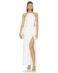 Runaway the Label - Imelda High Neck Maxi Dress - Lyst