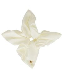 Lele Sadoughi - Square Silk Scrunchie - Lyst