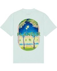 flâneur - Lanterns Of Love T-Shirt - Lyst