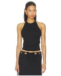 With Jean - Carrie Top - Lyst
