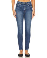 Hudson Jeans - SUPER SKINNY JEANS MIT HOHEM BUND BARBARA - Lyst