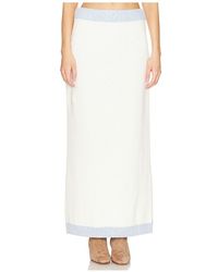 Sancia - Knit Wool-Blend Maxi Skirt - Lyst