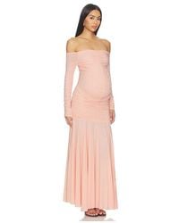 BUMPSUIT - Airbrush Off The Shoulder Dress - Lyst
