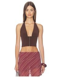 Bella Venice - X Revolve Coco Halter Top - Lyst