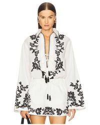 Hemant & Nandita - Drop Shoulder Collared Tunic - Lyst