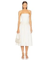 LOBA - Sharon Midi Dress - Lyst