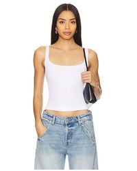LNA - Tanktop Mit Rundem Ausschnitt Und Rippstruktur - Lyst