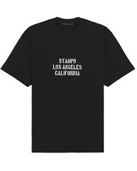 Stampd - Camiseta Los En Color Negro Talla (También En M, S) - Lyst