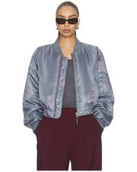 Anine Bing - Cropped Leon Bomber - Lyst
