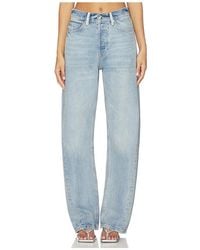 Alexander Wang - Relaxed Straight Cut With Crystal Belt Loops - Lyst