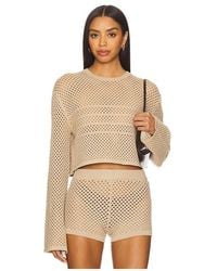SER.O.YA - Juno Top En Color Bronce Talla (También En M, S, Xl, Xs, Xxs) - Lyst
